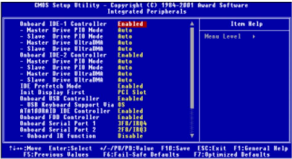 ABIT KG7 - 3-5. Integrated Peripherals - 1