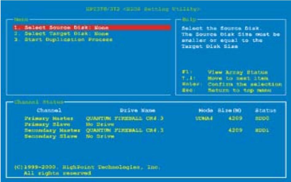 ABIT KG7 - 4-3-3. OPTION 3: Rebuild Mirror Array - 1