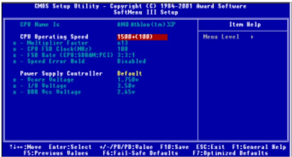 ABIT KG7 - 3-1. CPU Setup [SOFT MENU™ III] - 1