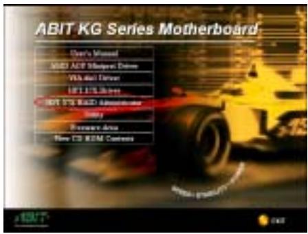 ABIT KG7 - Chapter 6. HPT 370A RAID Administrator Installation Guide - 1