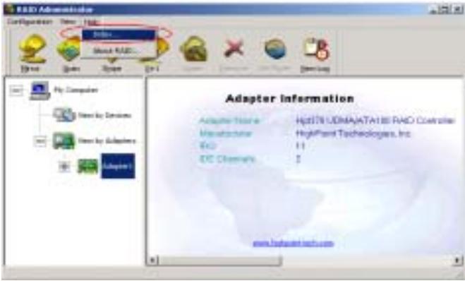 ABIT KG7 - Chapter 6. HPT 370A RAID Administrator Installation Guide - 12