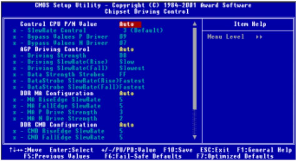 ABIT KG7 - Chipset Driving Control: - 1