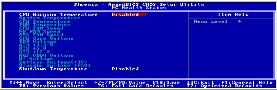 ABIT KV-808182 A5 REV 1 - 3-8. PC Health Status - 1