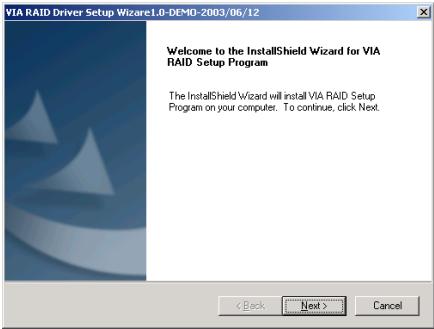 ABIT KV7 - Appendix E. Install Serial ATA RAID Driver - 1