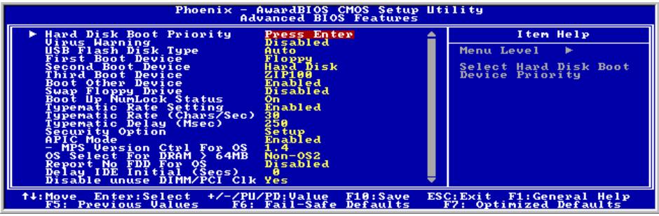 ABIT KV7 - 3-3. Advanced BIOS Features - 1