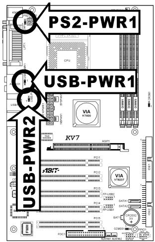 ABIT KV7 - USB-PWR2: - 1