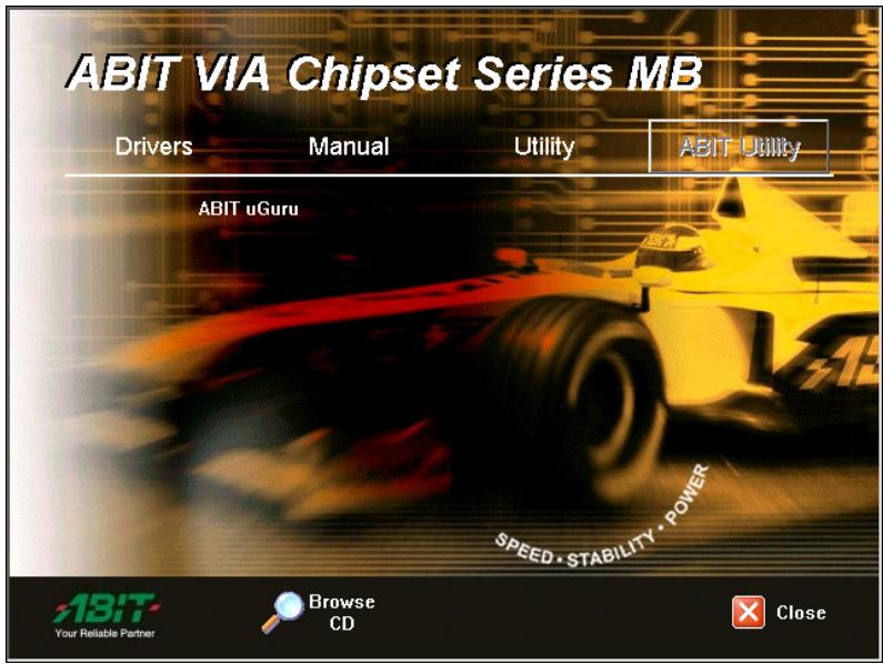 ABIT KV8-MAX3 - Appendix G. Install ABIT μGuru Driver - 1