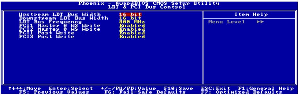 ABIT KV8-MAX3 - LDT & PCI Bus Control: - 1