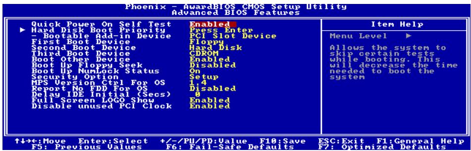 ABIT KV8-MAX3 - 3-3. Advanced BIOS Features - 1