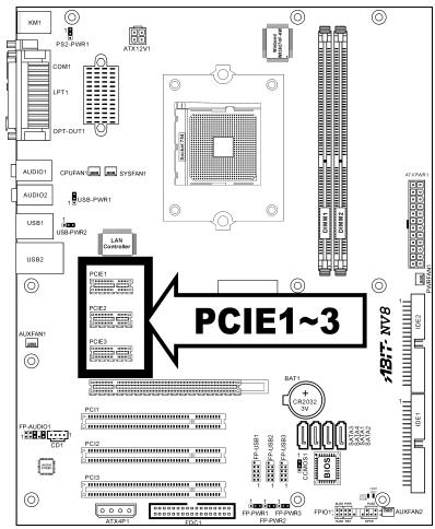ABIT NV8 - (10). PCI Express x1 Slots - 1