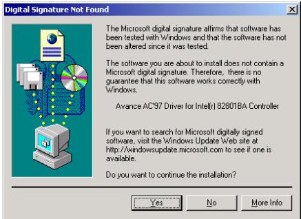 ABIT SE6R2 - Appendix J. Installing the Audio Driver for the Windows® 2000 - 8