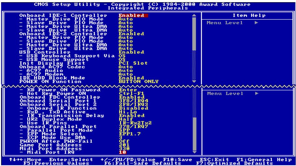 ABIT SE6R2 - 3-5. Integrated Peripherals - 1