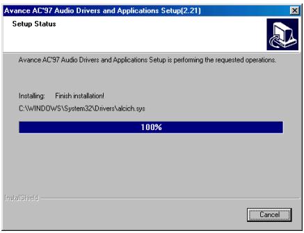 ABIT SE6R2 - Appendix C. Installing the Audio Driver for Windows® 98 SE - 8