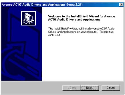 ABIT SE6R2 - Appendix F. Installing the Audio Driver for the Windows® NT 4.0 Server/Workstation - 6