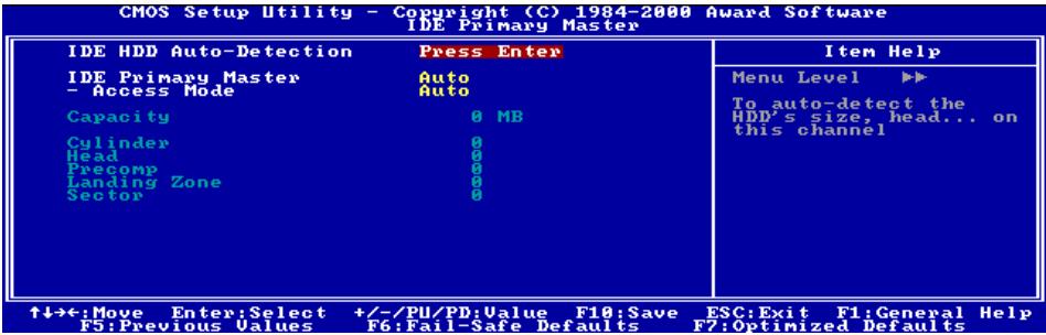 ABIT SE6R2 - IDE Primary Master / Slave and IDE Secondary Master / Slave: - 1