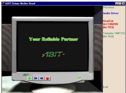 ABIT SE6R2 - Appendix J. Installing the Audio Driver for the Windows® 2000 - 3