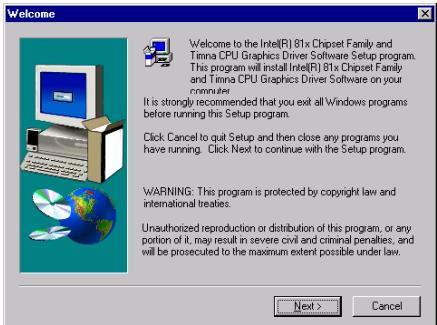 ABIT SE6R2 - Appendix B. Installing the VGA Driver for Windows® 98 SE - 4