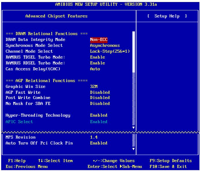 ABIT SI7 - 3-4. Advanced Chipset Features - 1
