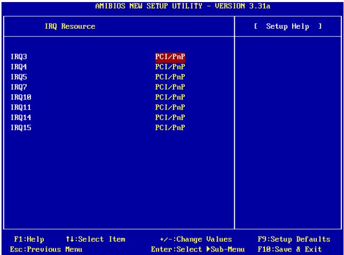 ABIT SI7 - \* IRQ Resources: - 1
