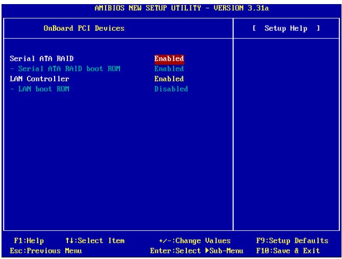 ABIT SI7 - OnBoard PCI Devices: - 1