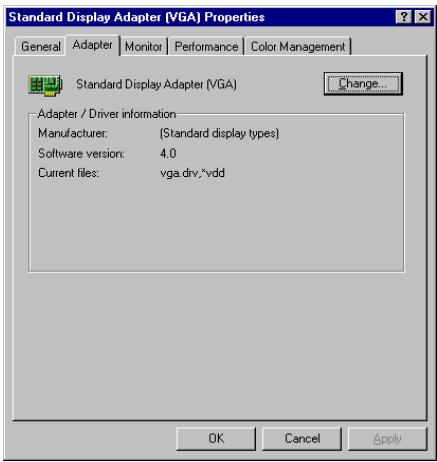 ABIT SILUROMX - Mode 2: Display Properties Setup - 3