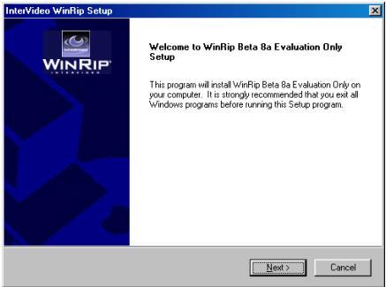 ABIT UA10 - 3-1. WinRip Installation - 1