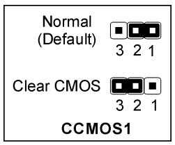 ABIT UL8 - (3). CMOS Memory Clearing Header - 2