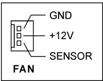 ABIT UL8 - (2). FAN Power Connectors - 2