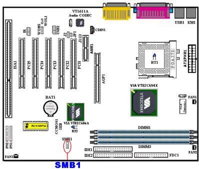 ABIT VH6 - WOL1: connecteur wake on LAN - 2