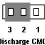 ABIT VL6 - CCMOS1: CMOS Discharge Jumper - 3