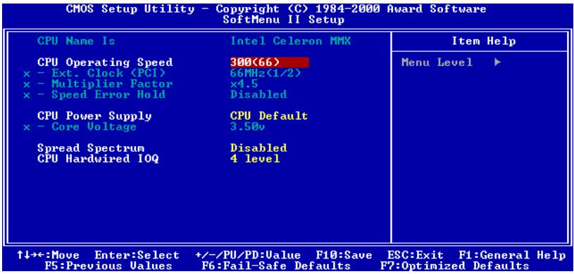 ABIT VL6 - 3-1. CPU Setup [SOFT MENU™ II] - 1