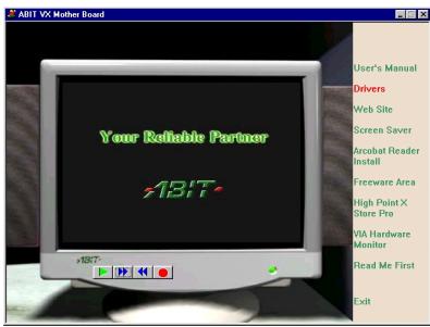 ABIT VL6 - Appendix B. Installing the VIA PCI Audio Driver for Windows® 98 SE - 2
