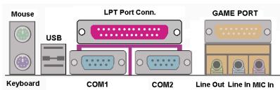ABIT VL6 - Parallel Port Connector - 1
