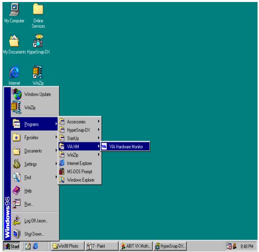 ABIT VP6 - Appendix F. Installing the VIA Hardware Monitor System - 8