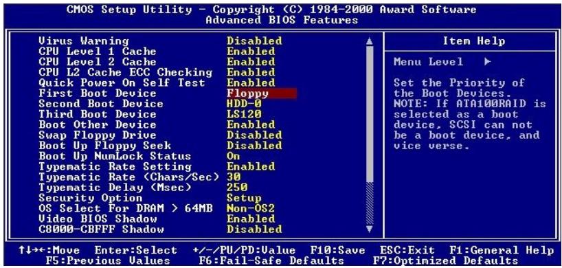 ABIT VP6 - Boot off floppy disk. - 2