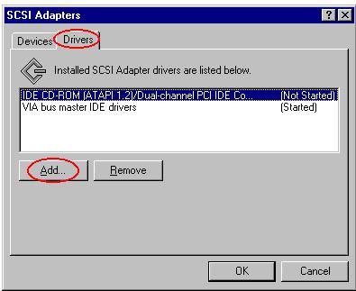 ABIT VP6 - Installing drivers with existing Windows NT: - 2