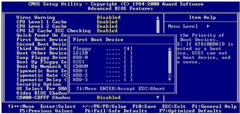 ABIT VP6 - Boot off floppy disk. - 3