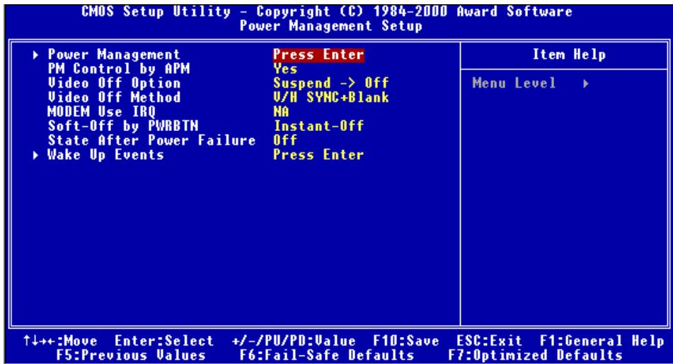 ABIT VP6 - 3-6. Power Management Setup Menu - 2