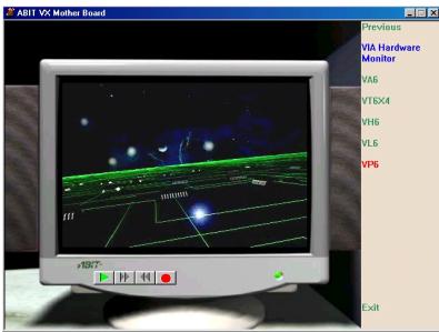 ABIT VP6 - Appendix F. Installing the VIA Hardware Monitor System - 2