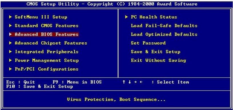 ABIT VP6 - Boot off floppy disk. - 1