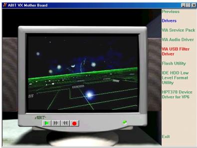ABIT VP6 - Appendix B. Installing the VIA USB Filter Driver for Windows® 98 SE - 2