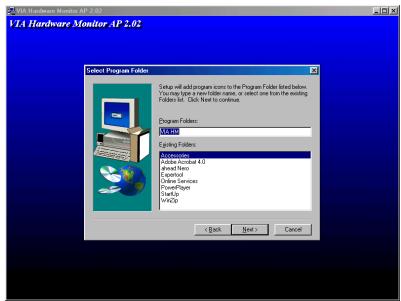 ABIT VT6X4 - Appendix G Installing The VIA Hardware Monitor System - 6
