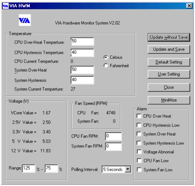 ABIT VT6X4 - Appendix G Installing The VIA Hardware Monitor System - 9