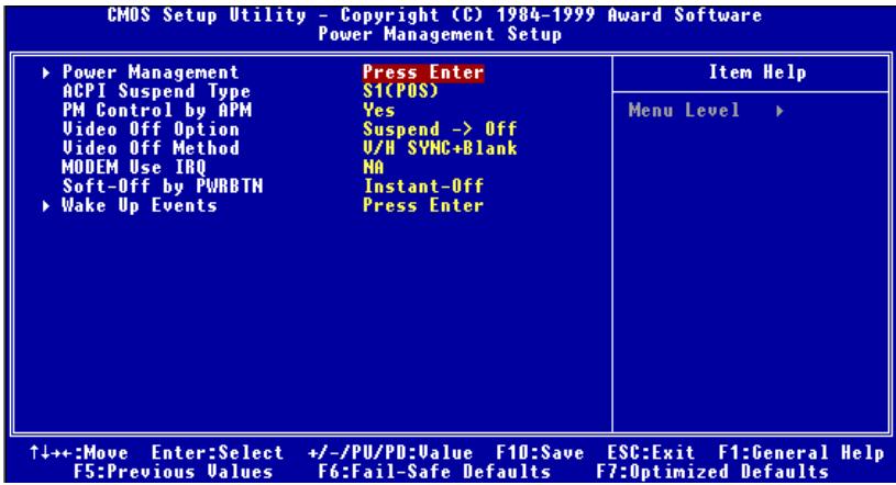 ABIT VT6X4 - 3-6. Power Management Setup Menu - 2