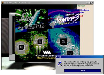 ABIT VT6X4 - Appendix G Installing The VIA Hardware Monitor System - 3