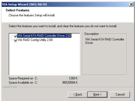 ABIT VT7 - Click [Next]. - 1
