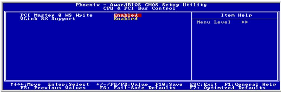 ABIT VT7 - CPU & PCI Bus Control: - 1