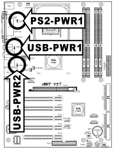 ABIT VT7 - USB-PWR2: - 1