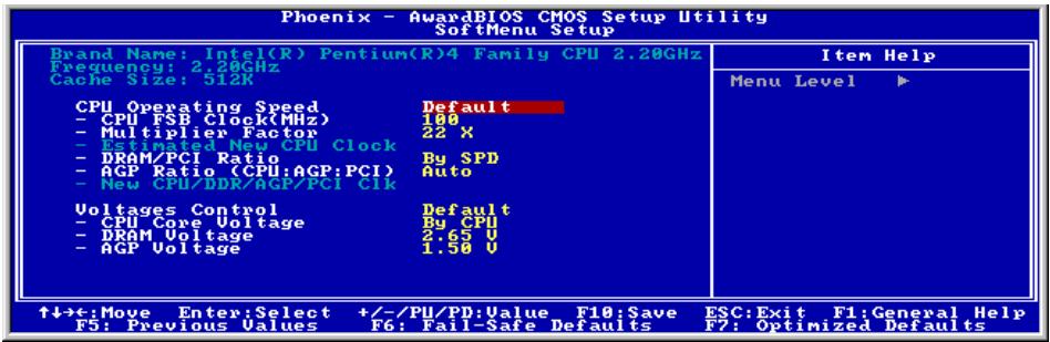 ABIT VT7 - 3-1. SoftMenu Setup - 1