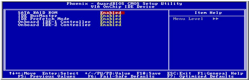 ABIT VT7 - VIA OnChip IDE Device: - 1